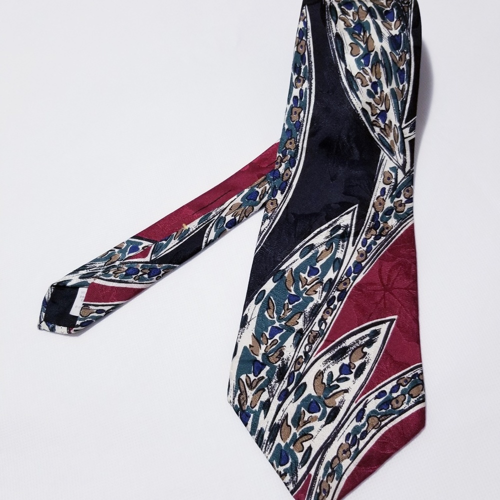 Je Suis Men's Neck Tie 100% Silk 58" x 4 Geometric